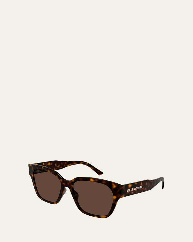 Oversized Square Acetate Sunglasses